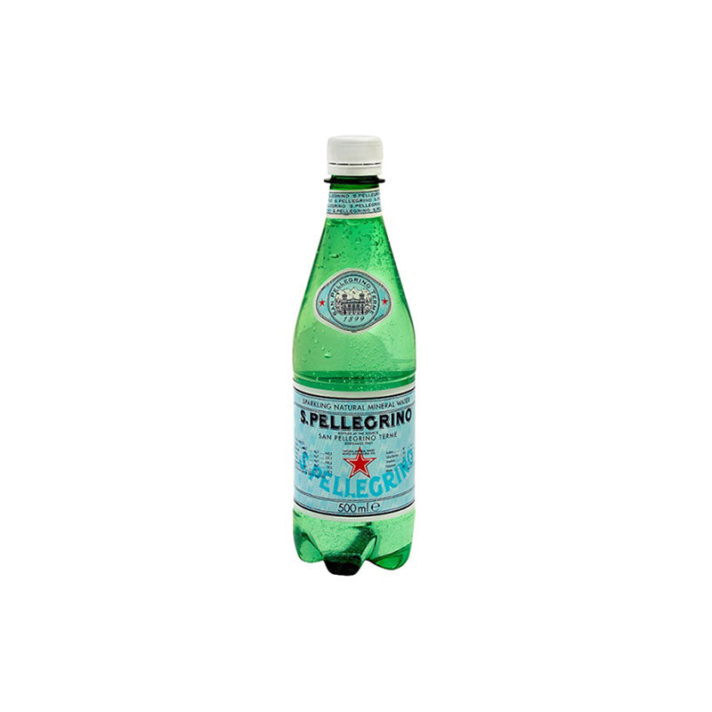 San Pellegrino Sparkling Water Plastic Bottle 12 x 500ml image 0