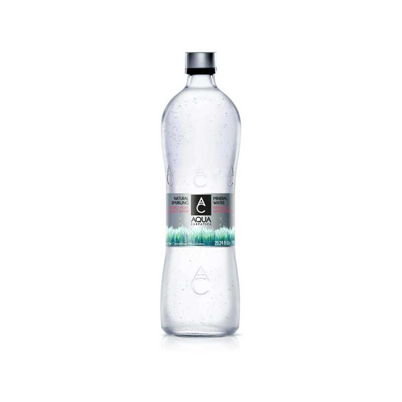 Aqua Carpatica- Naturally Sparkling - Glass - 6x750ml