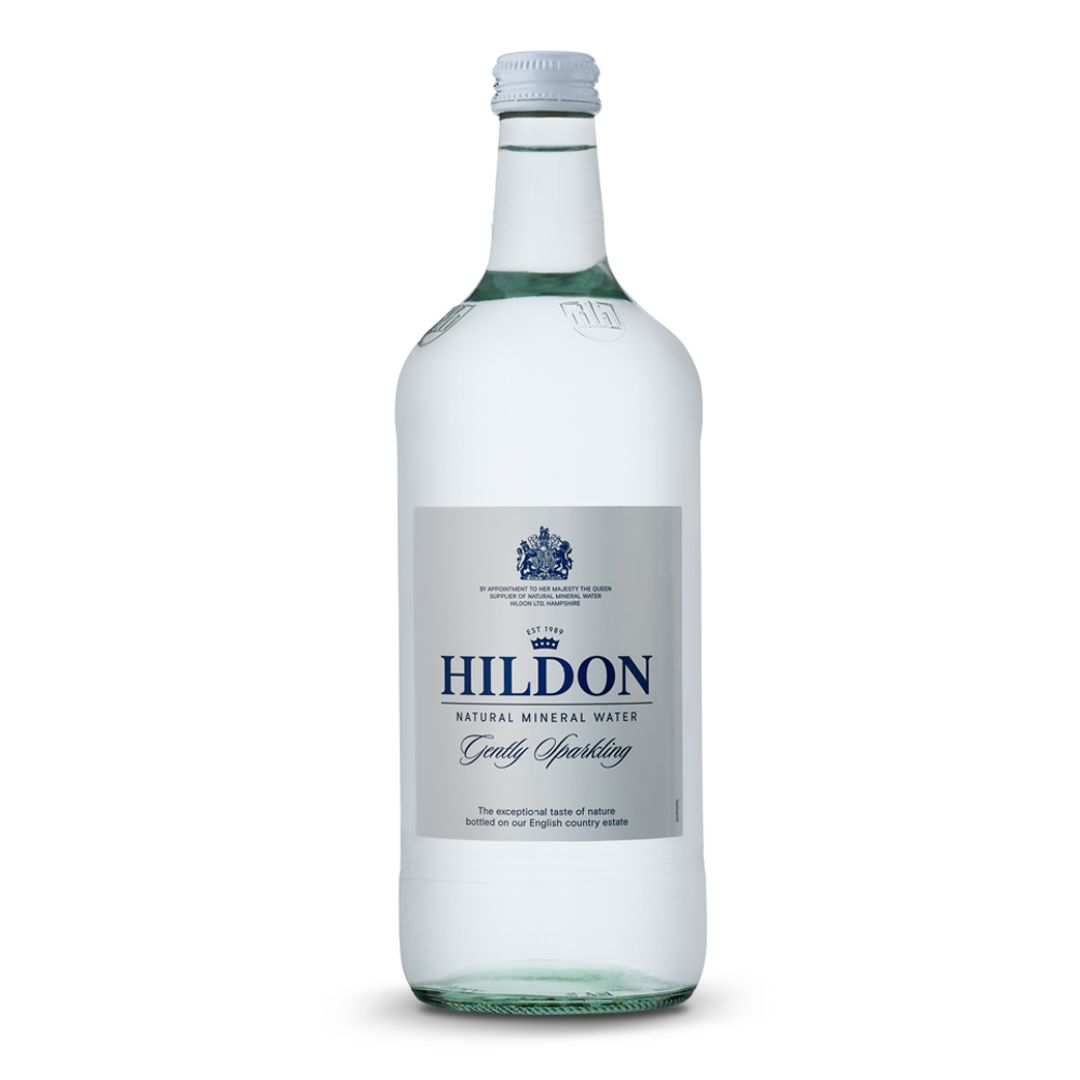 Hildon Sparkling Water Glass Bottle 12x1L