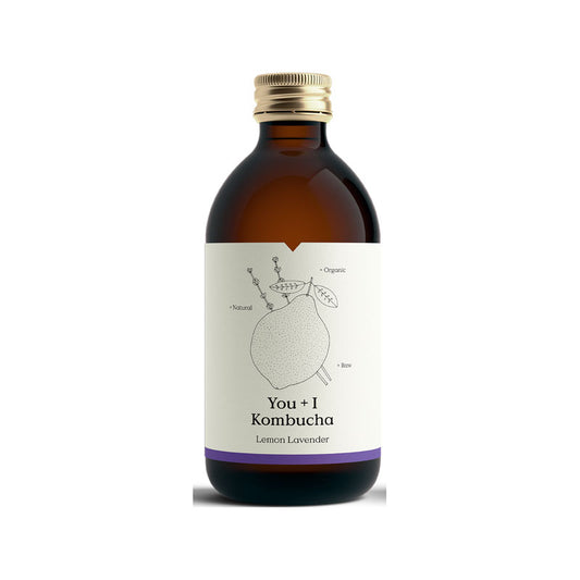 You + I Kombucha - Lemon Lavender - Glass - 12x330ml