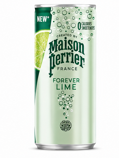 Maison Perrier Forever Lime Sparkling Water Can 24x330ml