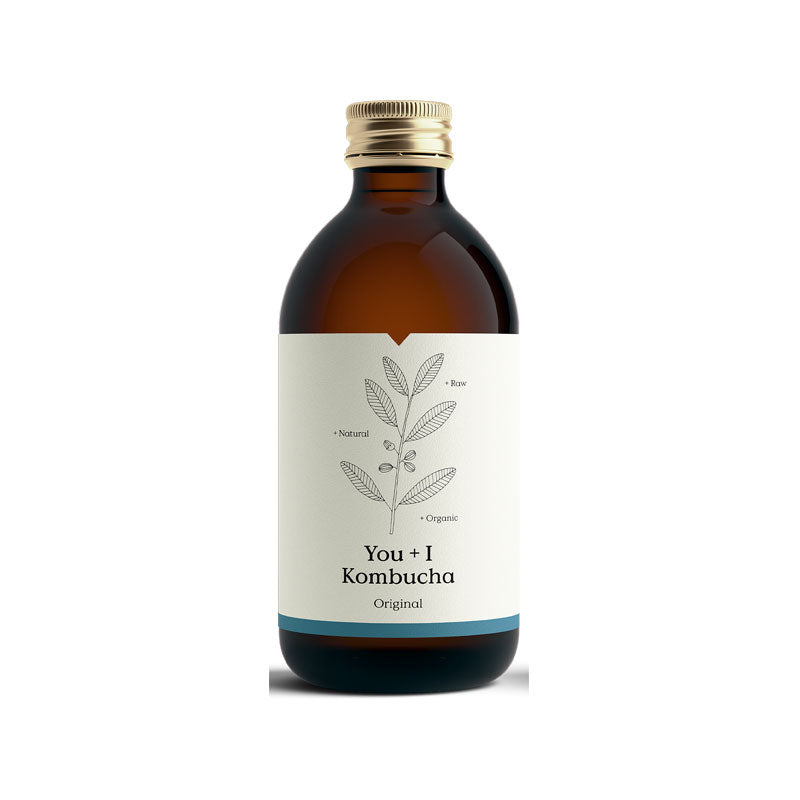 You + I Kombucha Original Sparkling Glass Bottle 12 x 330ml image 0
