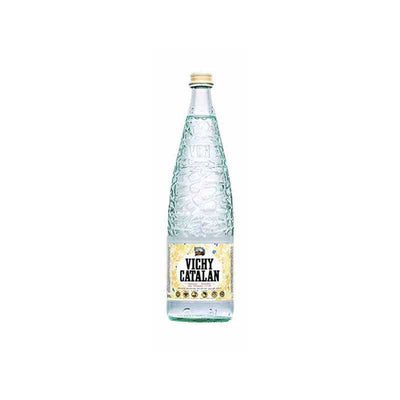 Vichy Catalan Naturally Sparkling Water Glass Bottle 12 x 1L