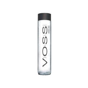 Voss Sparkling Water Glass Bottle 12 x 800ml