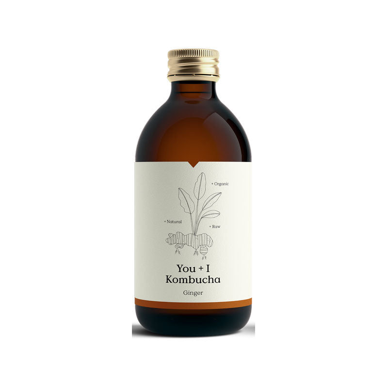 You + I Kombucha - Ginger - Glass - 12x330ml