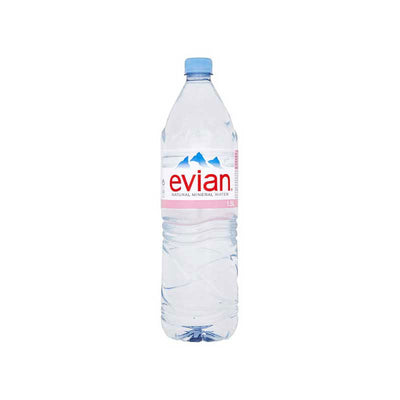 Evian Still Water Plastic Bottle 8 x 1.5L