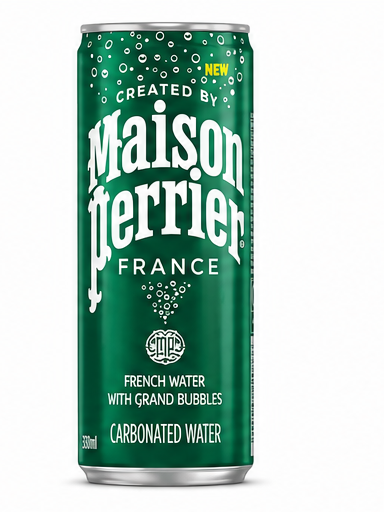 Maison Perrier Sparkling Water Can 24 x 330ml