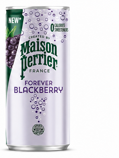 Maison Perrier Forever Blackberry Sparkling Water Can 24x330ml